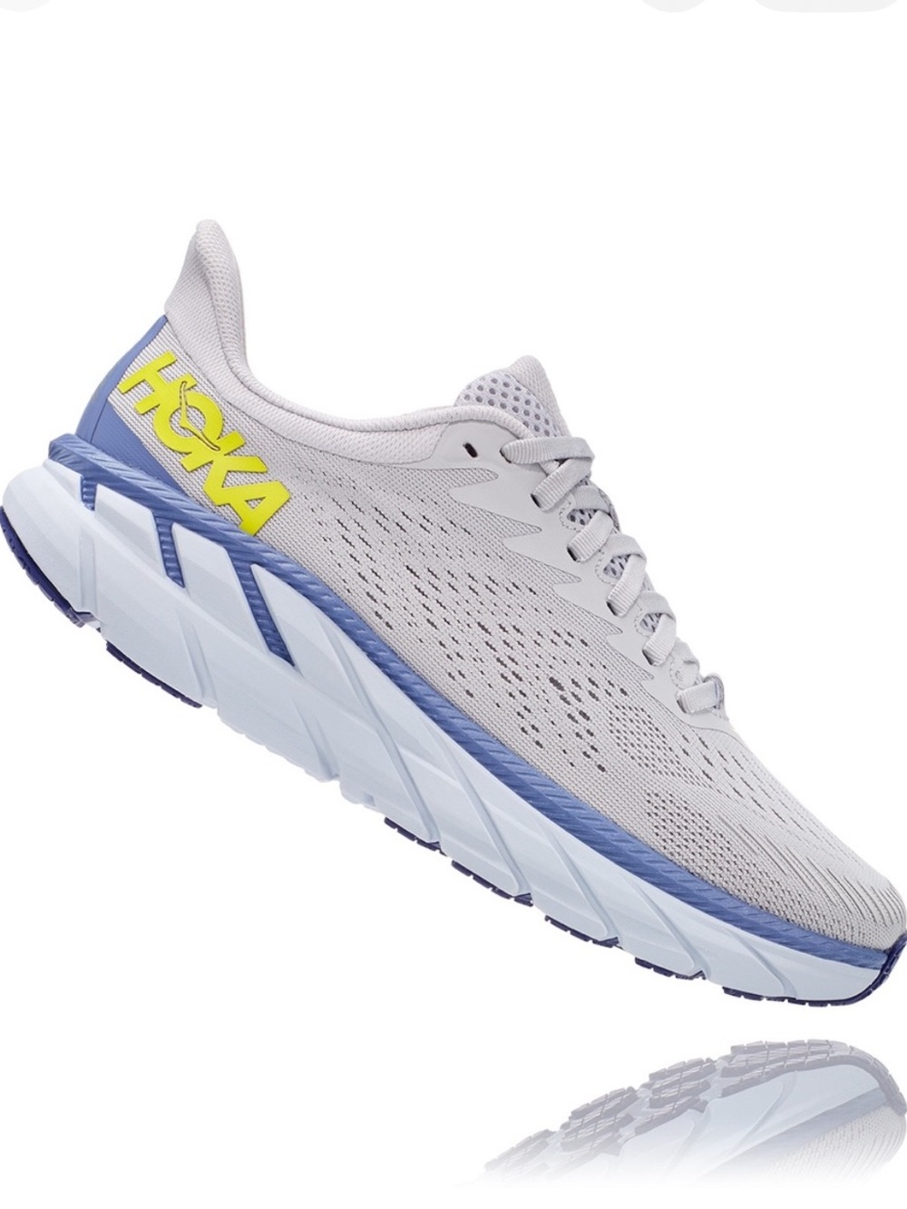HOKA ONE ONE CLIFTON 9.5
'Lunar Rock Nimbus Cloud Grey Purple' Tennis Shoe